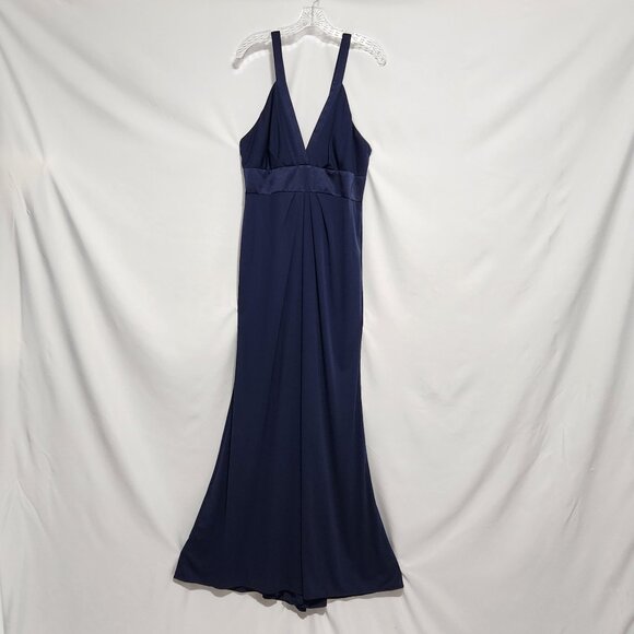 white by Vera Wang Navy Blue Formal Dress - Size 12 - Picture 1 of 13